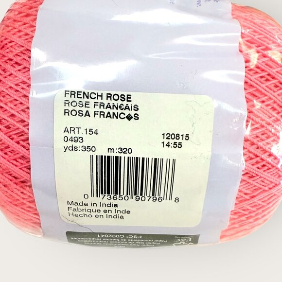 Lot of 7 Aunt Lydias Royale Classic Size 10 Crochet Thread Assorted Colors - Picture 5 of 8